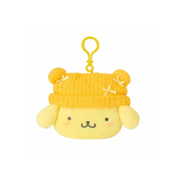 Sanrio Pompompurin Small Hanging Bag Dolls Plush Pendant 10cm Height