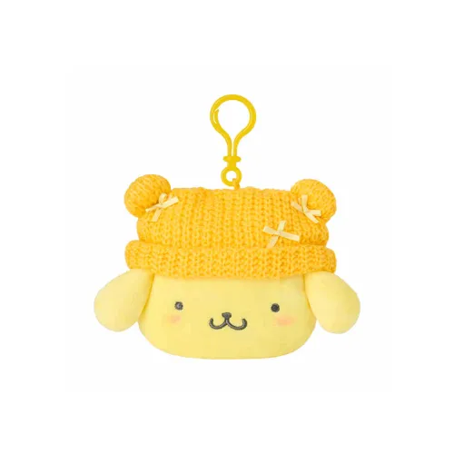 Sanrio Pompompurin Small Hanging Bag Dolls Plush Pendant 10cm Height