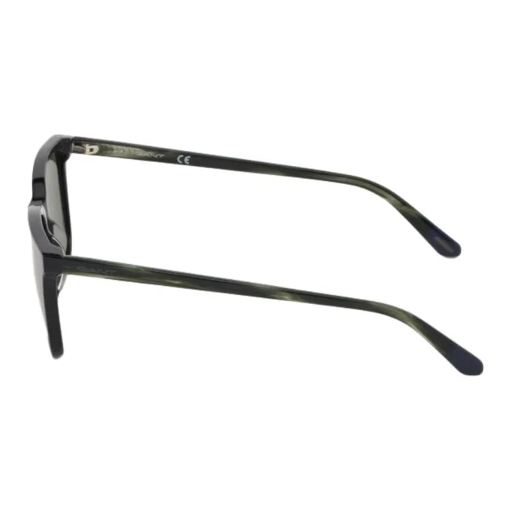 GANT Acetate Rectangular Sunglasses Men's Black-2