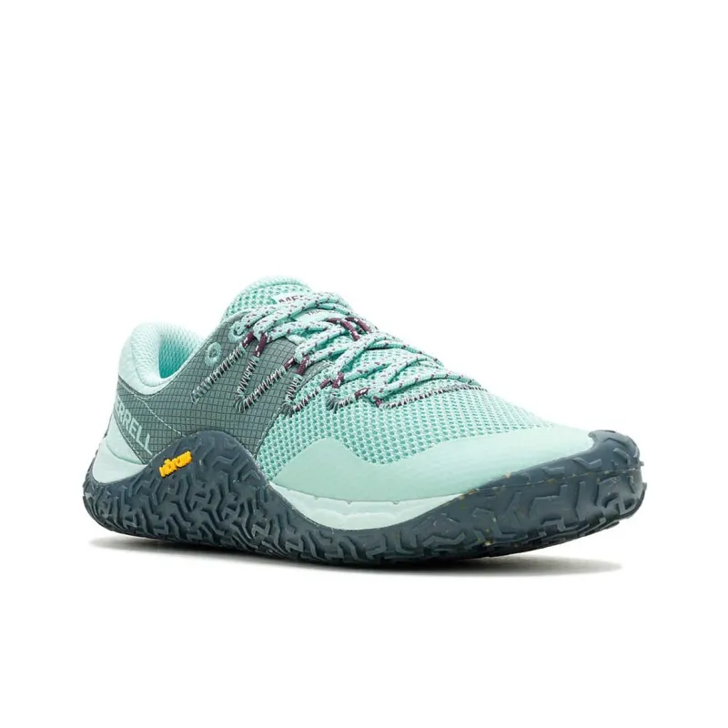 MERRELL Trail Glove 7 Anti-Slip Wear-Resistant Low-Top Trail Running Running Shoes Women's Teal-2