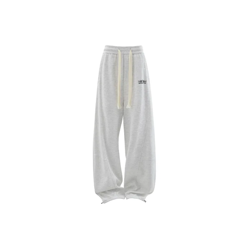Qnxeey Knitted Sweatpants Unisex-7
