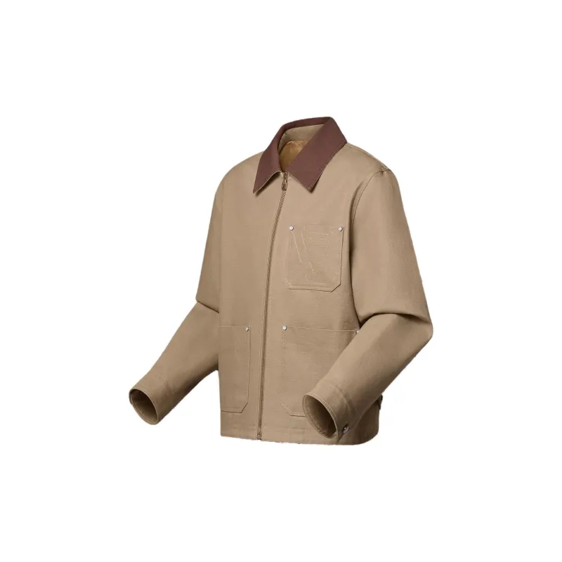 LOUIS VUITTON Workwear Cotton Canvas Blouson-2