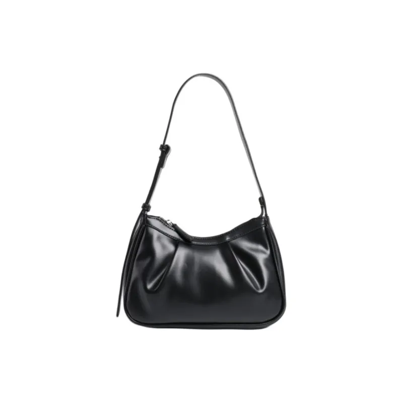 PINK·LAND PU Shoulder Bag Regular Women's White/Black-4