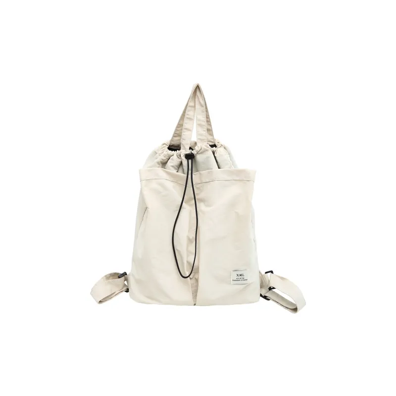 NIGEER Nylon Backpack Regular Unisex Black/Ecru/Green/Khaki-2