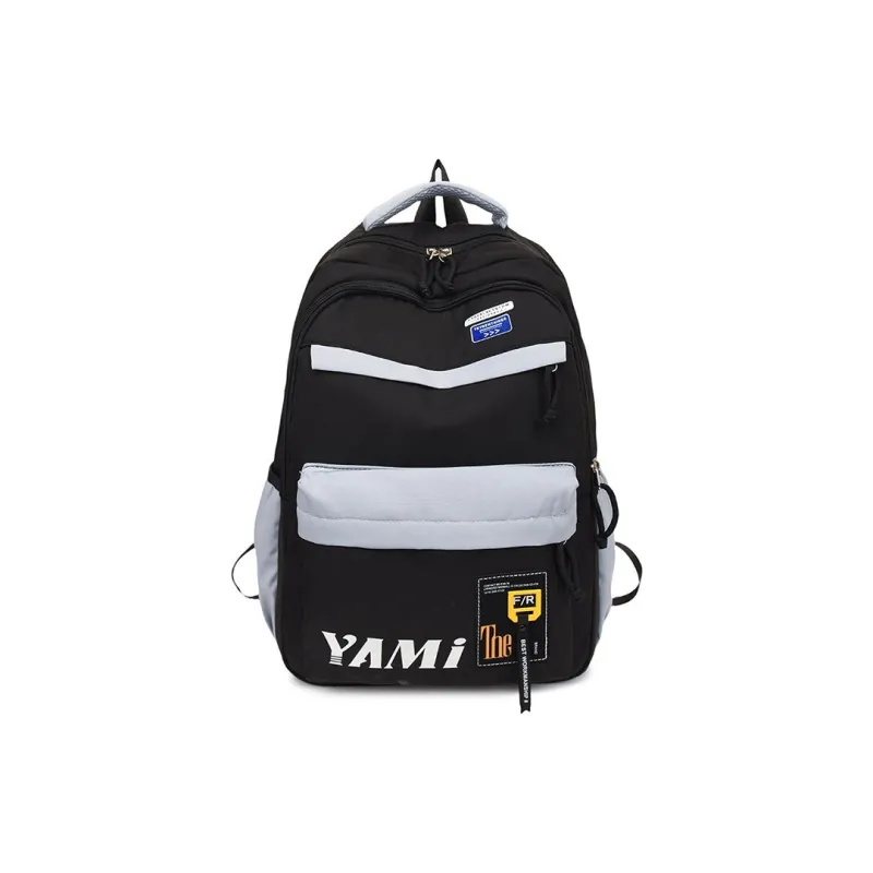 LUVISTRUE Oxford Backpack Regular Unisex Black/Purple Khaki/Green Blue Pink-0