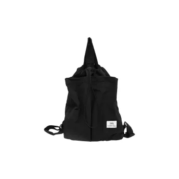 NIGEER Nylon Backpack Regular Unisex Black/Ecru/Green/Khaki