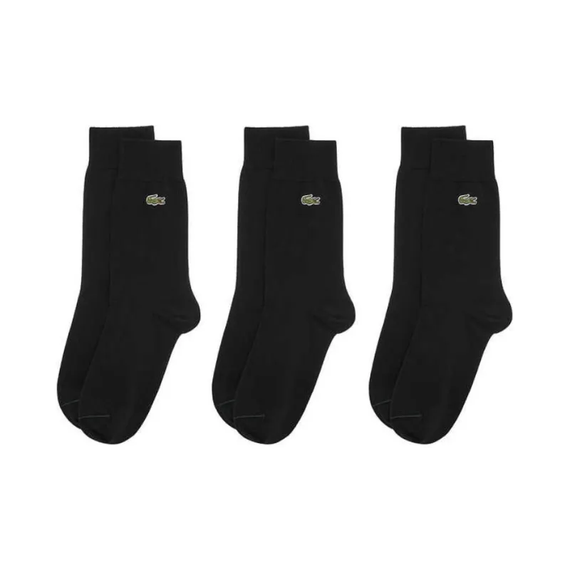 LACOSTE Logo embroidered Socks Set Of Three-0