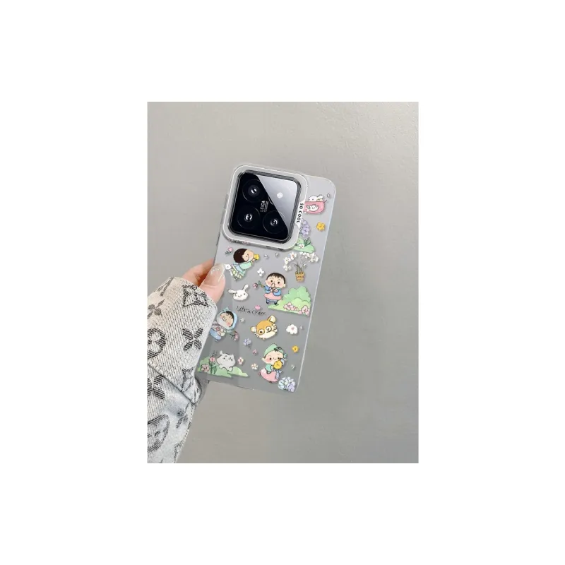 PHILIPS TPU Material Trendy Fashion Fresh Look Cartoon Refreshing Phone Cases Compatible With Xiaomi 14/13/12/11/PRO/10-1