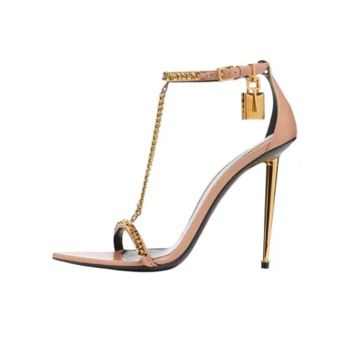 TOM FORD One Strap Y-3 10.5cm Women's Nude
