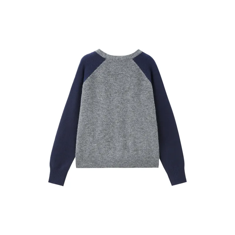 UNIQLO Knitwear Women's Gray & Blue-1