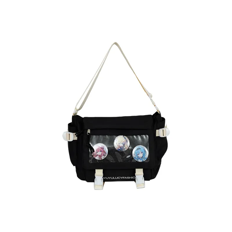 YUANTUZHE Nylon Crossbody Bag Women's White Yellow/Blue/Khaki/Red Black/Purple-10