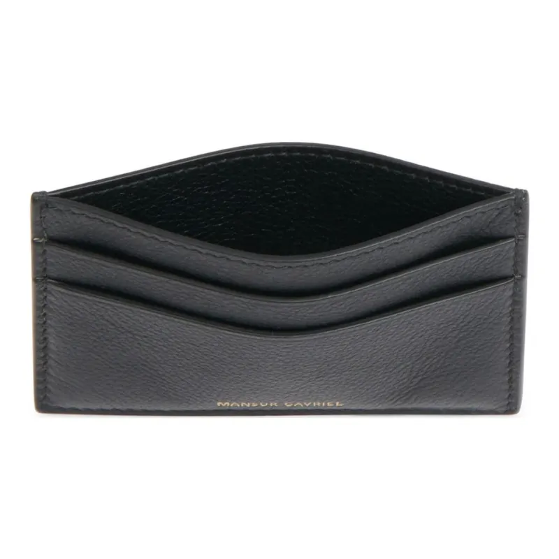 MANSUR GAVRIEL Logo stamp Pocket Card Holder-2