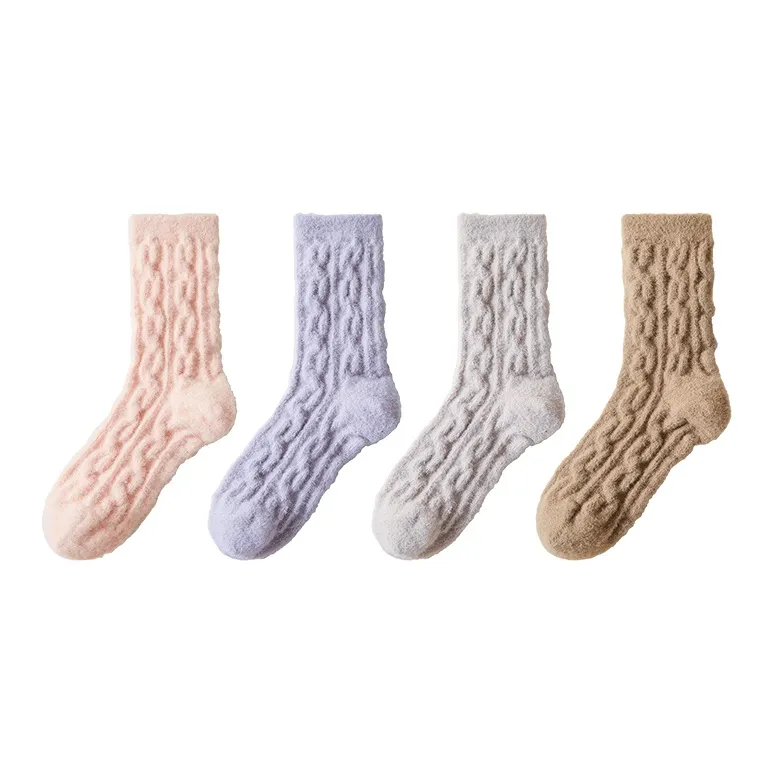 Top Melon Mid Calf Socks Women's Combo Set-18