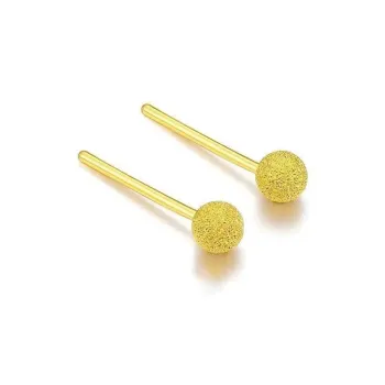 KiNGZiT Sterling Silver Stud Earrings Unisex