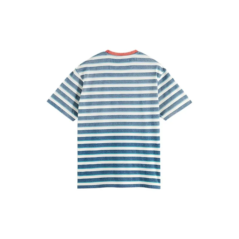 Scotch&Soda SS24 T-Shirt Men's Stripes-1