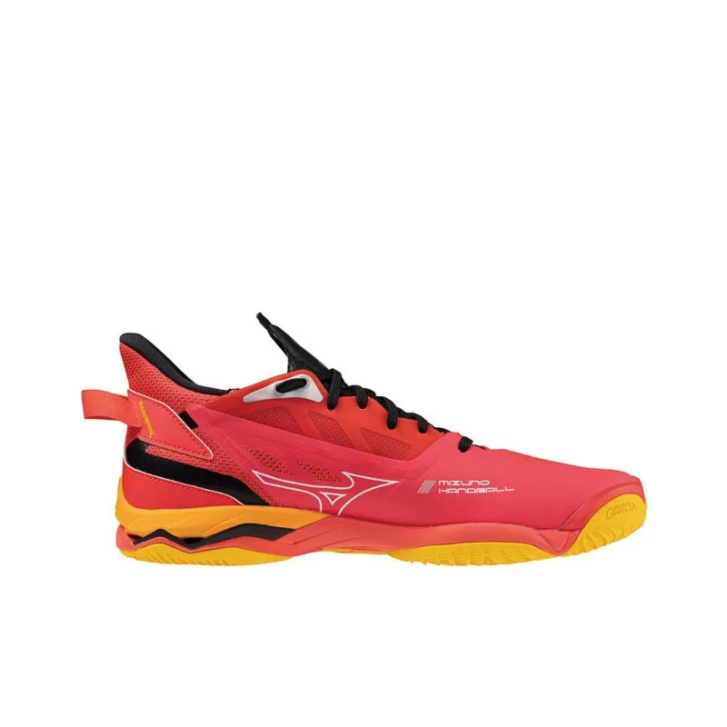 Mizuno Anti Slip Wear Resistant Low Top Training Shoes Unisex Red-2