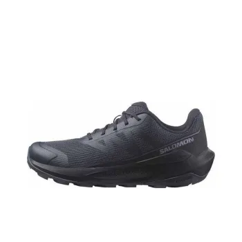 SALOMON Elixir Anti Slip Wear Resistant Low Top Hiking Shoes Men's Gray