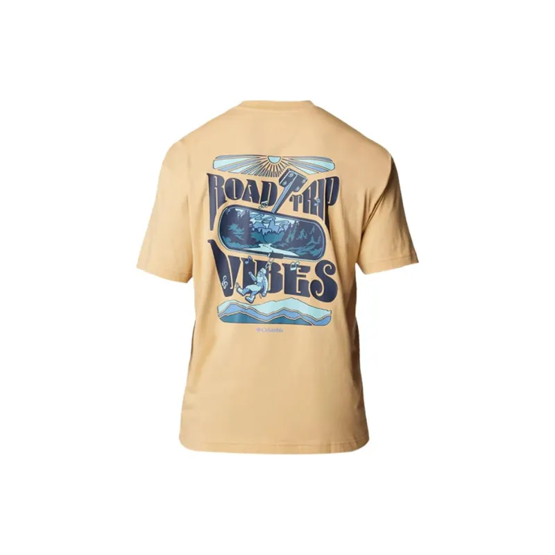 Columbia City Outdoor Collection T Shirt Men's Yellow-1