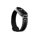 Simple Line Silicone Magnetic Strap-Black