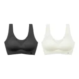 2 Pack (Milk White+Black)