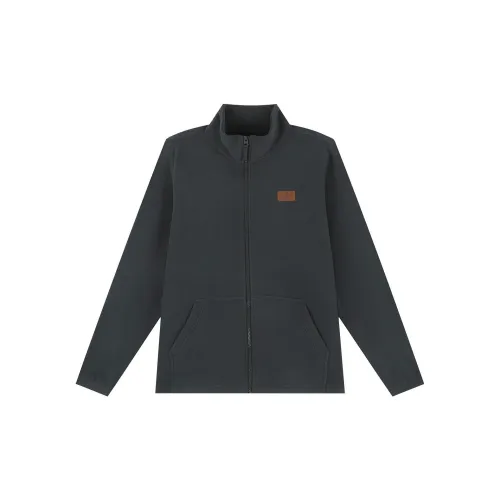 361° Wujie Velvet-feel Coat Unisex Tranquil Gray