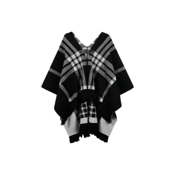 VINEY Knit Scarves Women's Black