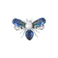 Silver Dazzling Blue (Bee)