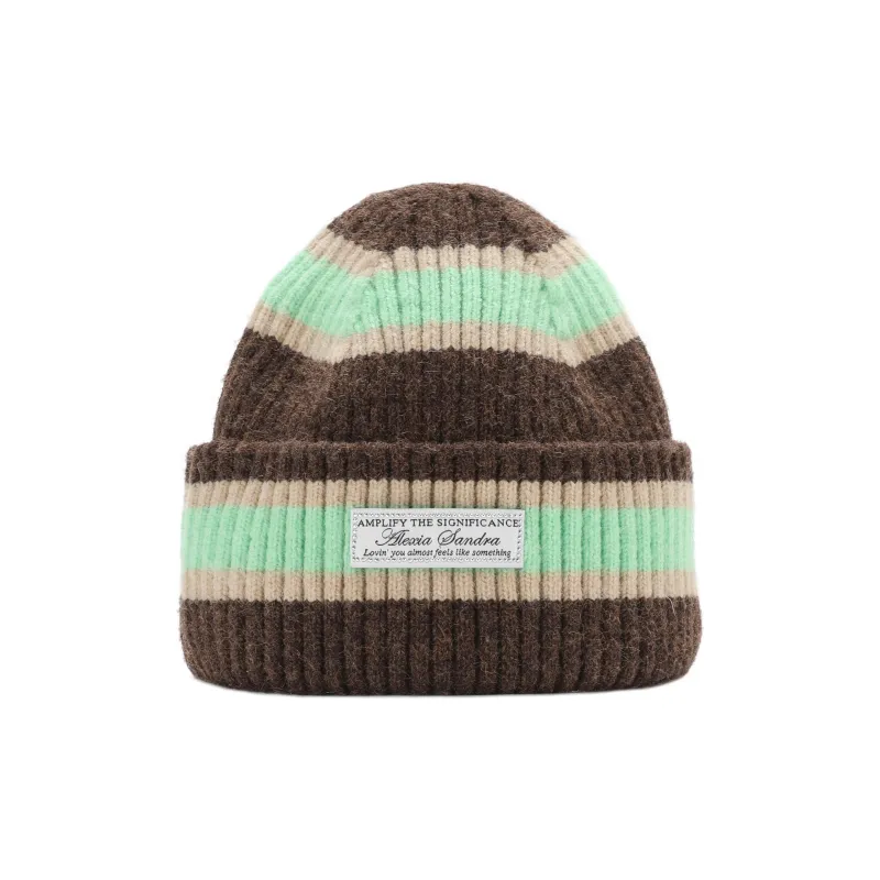 Alexia Sandra Polyester Beanies Unisex-0