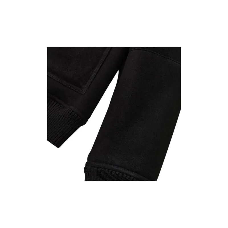 BALLY FW23 Leather Jacket Men's Black-4