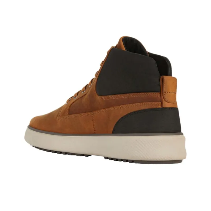 GEOX Cervino Ab Anti-Slip Wear-Resistant High-Top Casual Shoes Men's Brown-2