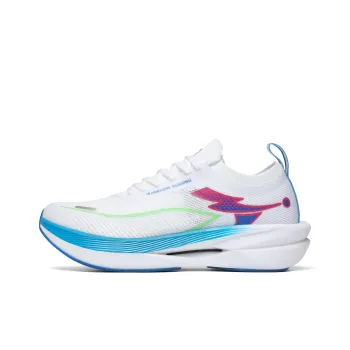 WANBUZHE Running Shoes Men Low Top White, Blue