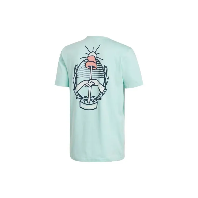 Adidas Argentina T Shirt Men's Cool Mint Green-1