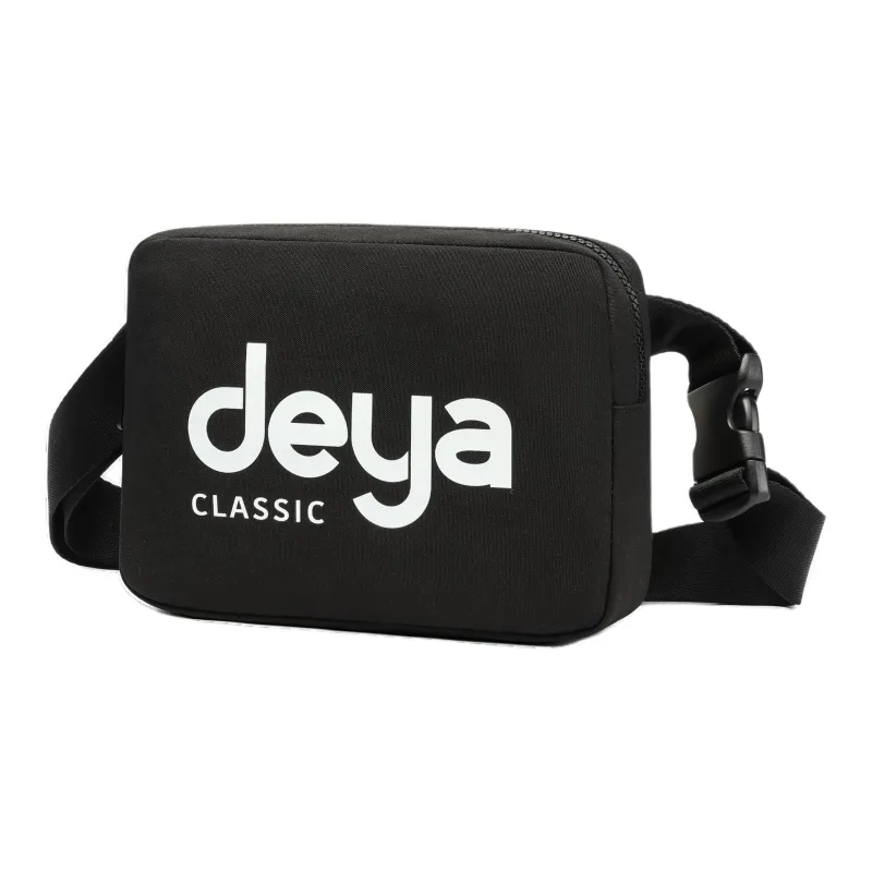 Deya Renewable Recyclable Material Fanny Pack Regular Unisex Black-1