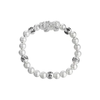 Nine Music 999 Fine Silver Pure Silver Bracelets Unisex
