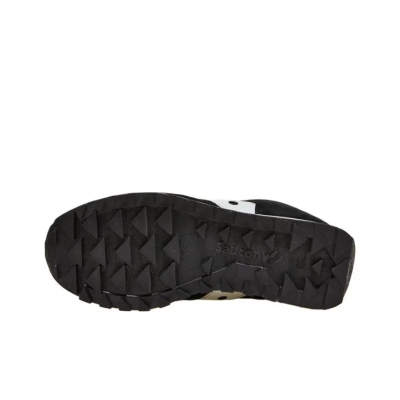 Saucony Jazz 81 Anti-Slip Wear-Resistant Low-Top Casual Running Shoes Unisex Black-4