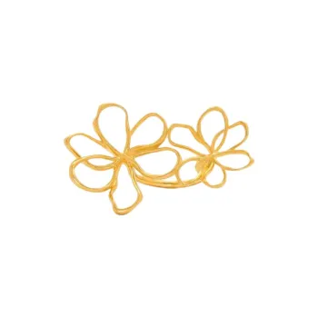 Oscar De La Renta Threaded Flower Ring