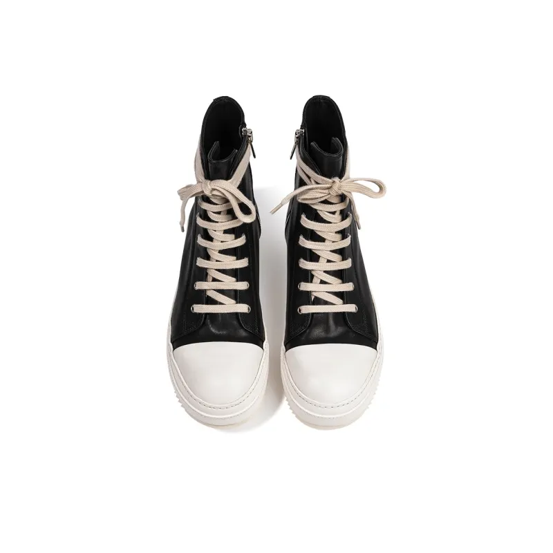 Dreambo Slip Resistant High Top Skateboard Shoes Men's-6