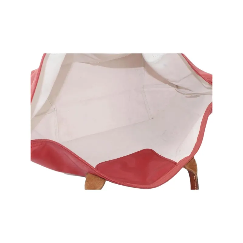 LONGCHAMP Le Pliage Nylon Handbag Medium Size Women's Pink-3
