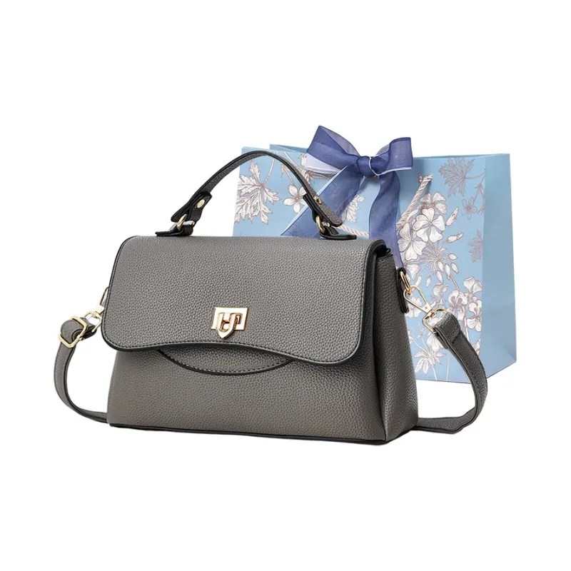 REDOO PU Handbag, Shoulder Bag Regular Women's Black/Pink/Khaki/Ecru/Earth Yellow/Maroon/Gray-11