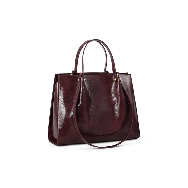 Vigno Synthetic Leather One Shoulder Handbags Regular Women's Black/Brown/Coffee/Burgundy-7