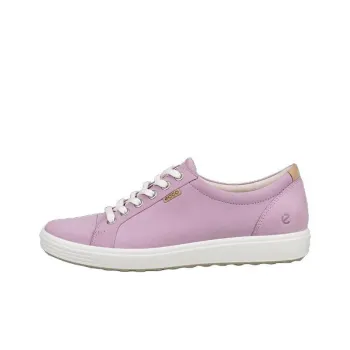 Ecco Soft 7 Anti Slip Wear Resistant Low Top Casual Shoes Women's Purple
