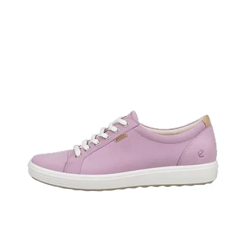 Ecco Soft 7 Anti Slip Wear Resistant Low Top Casual Shoes Women's Purple
