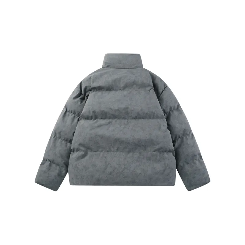 Torso Puffer Jacket Unisex Dark Gray-1