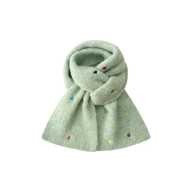 PLAN IN Polyester Knit Scarves Women's-4