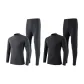 2 Pack[Dark Gray Mock Neck+Medium Gray Mock Neck]