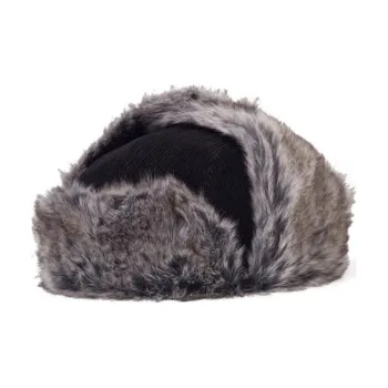 New Era Corduroy Trapper Hats Unisex Black