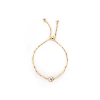 PINK U Alloy Bracelets Women's Gold