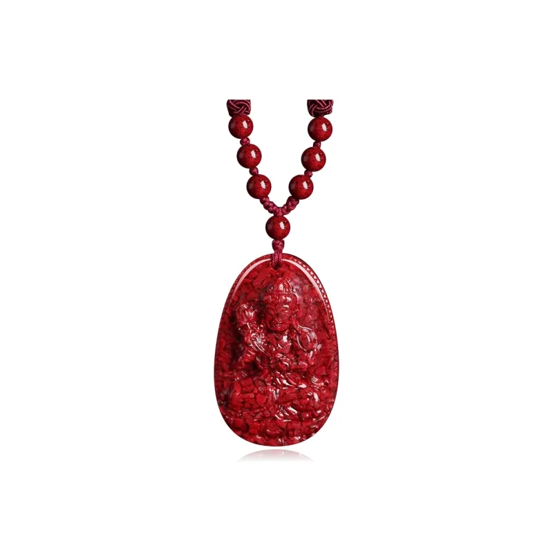 EADDA JEWELRY Cinnabar Necklaces Unisex-4