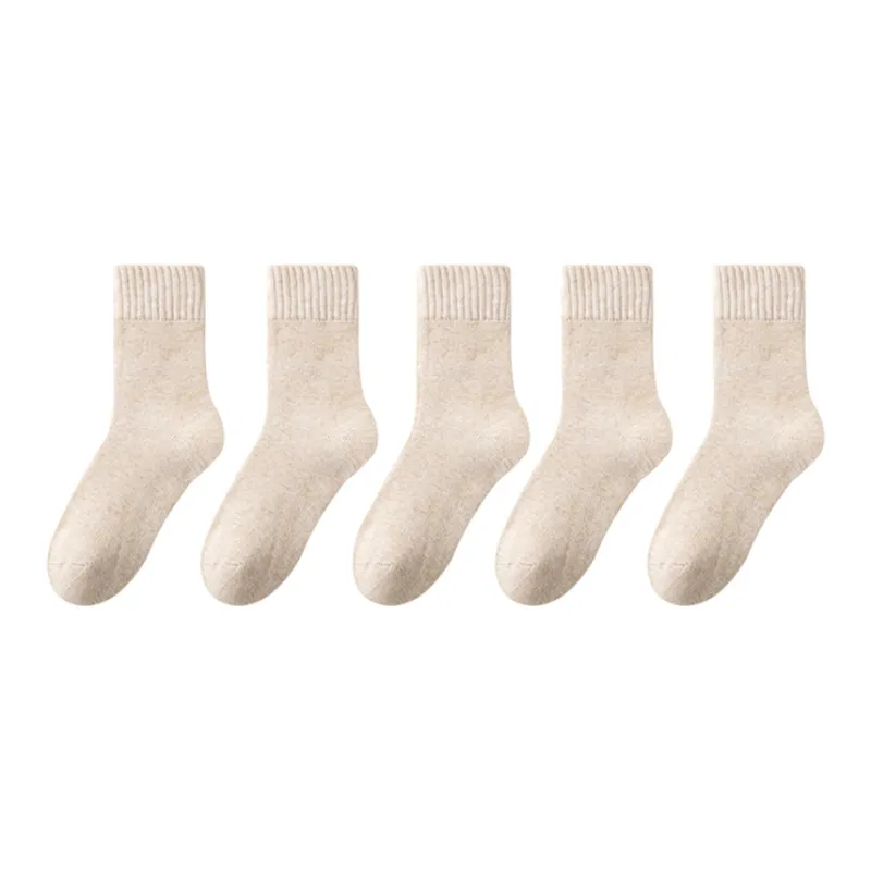 Caramella Mid Calf Socks Women's Combo Set-5