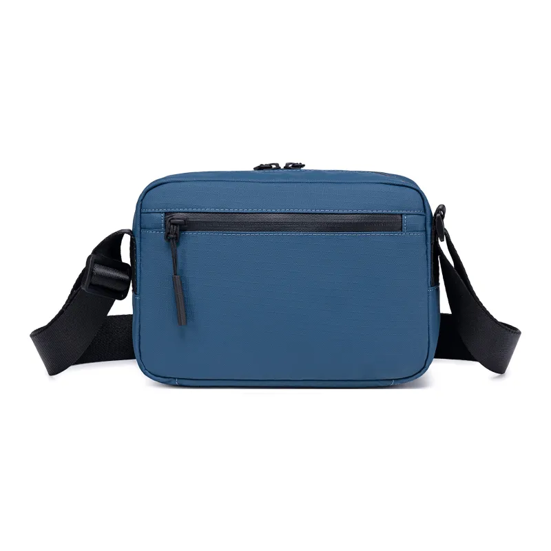 Super Five Polyester Shoulder Bag Crossbody Bag Unisex Black/Gray/Ecru/Blue-6
